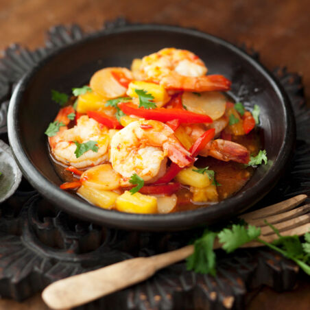 Garnelen süß-sauer Garnelen süß-sauer