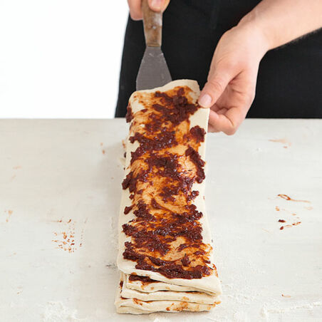 Partybrot mit BBQ-Würze Partybrot mit BBQ-Würze