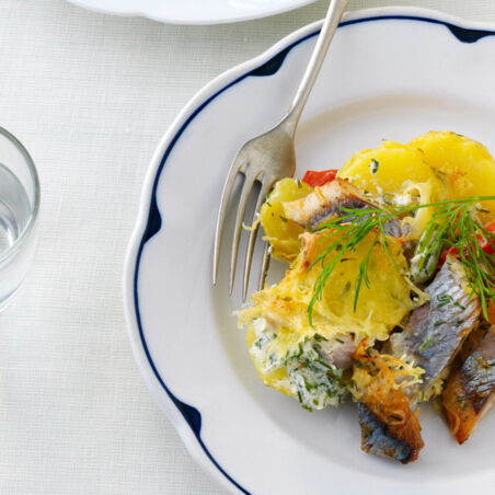 Kartoffel-Hering-Gratin Kartoffel-Hering-Gratin