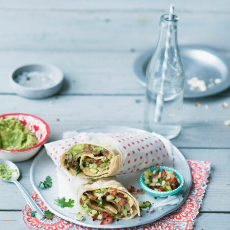 Seitan-Burritos Seitan-Burritos