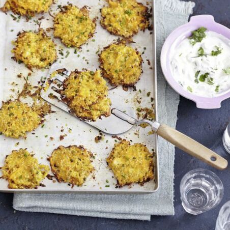 Quinoa-Möhren-Puffer Quinoa-Möhren-Puffer