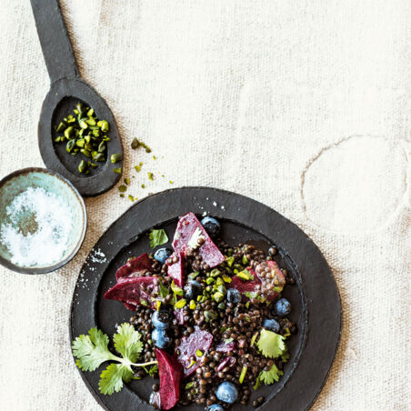 Rote-Bete-Linsen-Salat Rote-Bete-Linsen-Salat