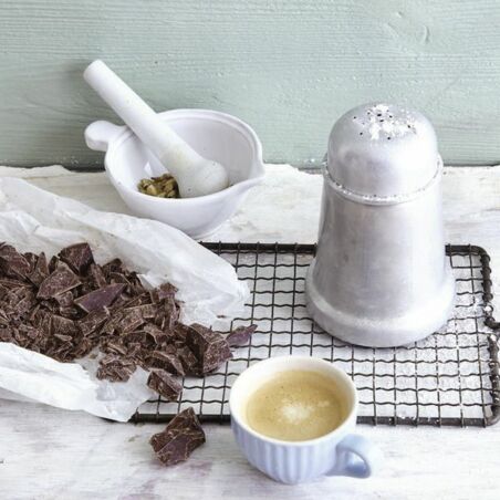 Marmortorte mit Kardamom-Schoko-Mousse Marmortorte mit Kardamom-Schoko-Mousse