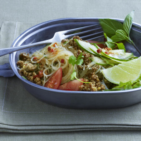 Thai-Nudelsalat mit Hack Thai-Nudelsalat mit Hack
