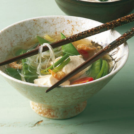 Glasnudelsuppe mit Tofu Glasnudelsuppe mit Tofu