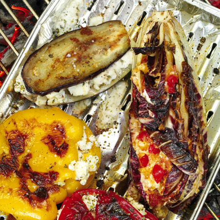 Radicchio mit Ziegenkäse Radicchio mit Ziegenkäse