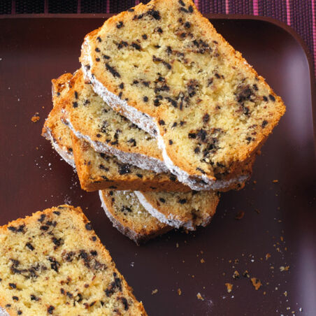 Sandkuchen mit Schokosplits Sandkuchen mit Schokosplits