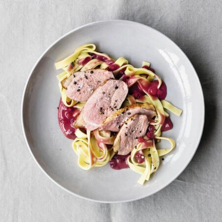 Preiselbeersauce mit Ente Preiselbeersauce mit Ente