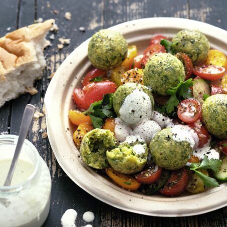 Falafel-Bowl Falafel-Bowl