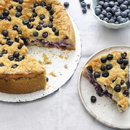 Heidelbeer-Streuselkuchen Heidelbeer-Streuselkuchen