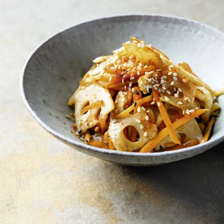 Kimpira mit Wurzelgemüse Kimpira mit Wurzelgemüse