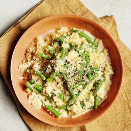 Bohnen-Hirsotto Bohnen-Hirsotto