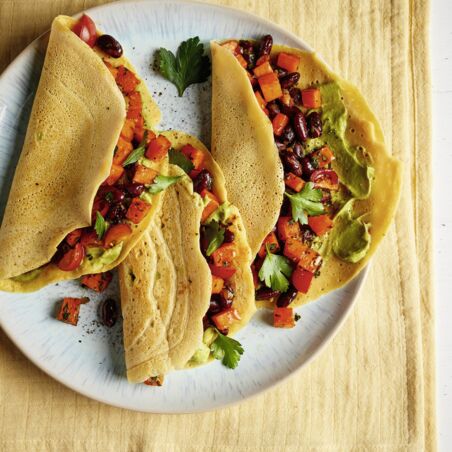 Kichererbsen-Tacos Kichererbsen-Tacos