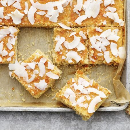 Kokos-Ananas-Schnitten