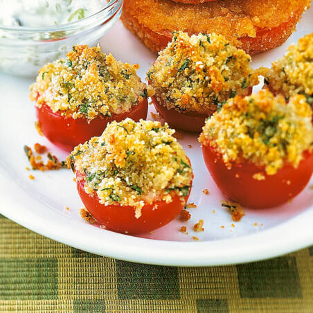 Tomaten mit Bröselhaube Tomaten mit Bröselhaube