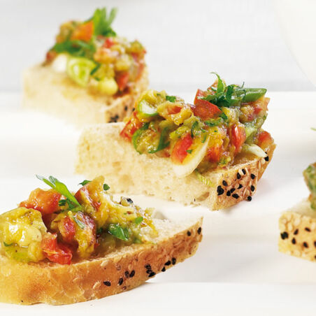 Auberginenaufstrich Auberginenaufstrich