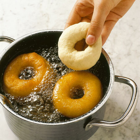 Donuts mit Zuckerguss