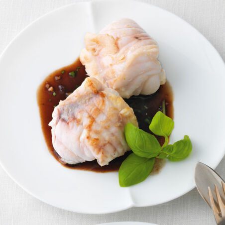 Seeteufel mit Balsamico-Sauce Seeteufel mit Balsamico-Sauce