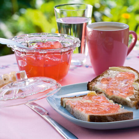 Rosa Johannisbeergelee Rosa Johannisbeergelee