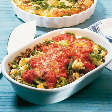 Hack-Nudelauflauf Hack-Nudelauflauf