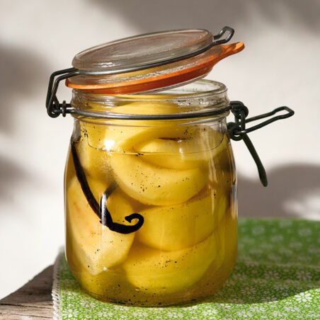 Äpfel mit Vanille Äpfel mit Vanille