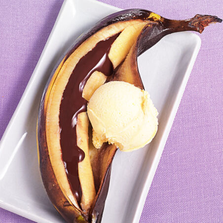 Grillbananen mit Schokolade Grillbananen mit Schokolade