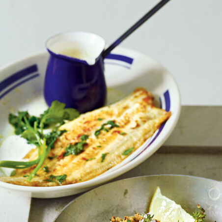 Seezunge mit Buttersauce Seezunge mit Buttersauce