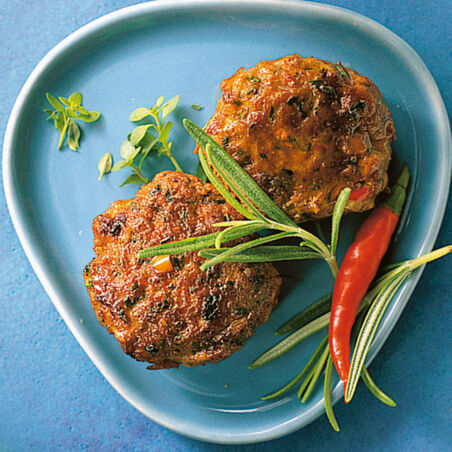 Frikadellen mit Thymian & Rosmarin Frikadellen mit Thymian & Rosmarin