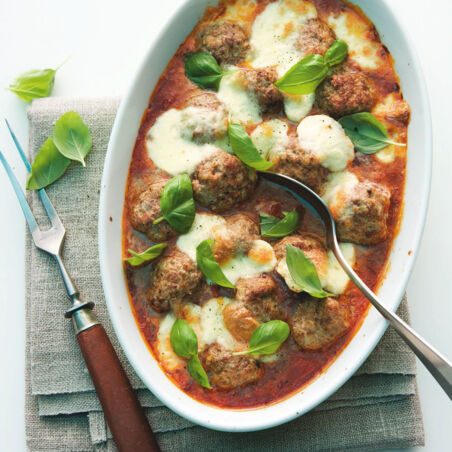 Hackbällchen in Tomatencreme Hackbällchen in Tomatencreme