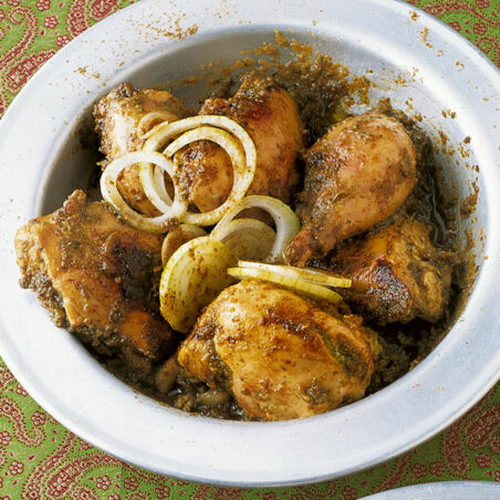 Huhn mit Koriander Huhn mit Koriander