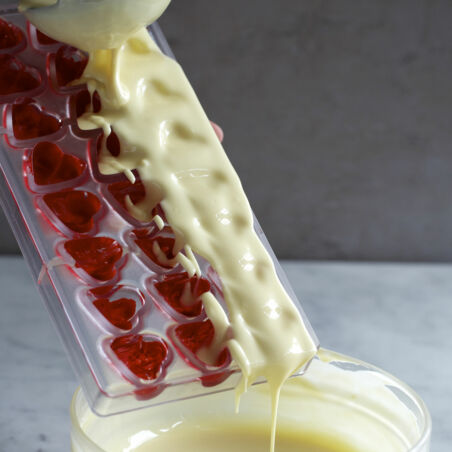 Rote Champagnerherzen Rote Champagnerherzen