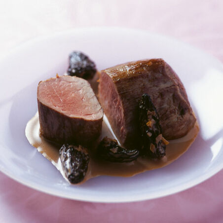 Schweinefilet mit Kaffee-Morcheln Schweinefilet mit Kaffee-Morcheln