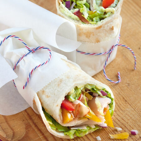 Scharfe Tortilla-Rollen Scharfe Tortilla-Rollen