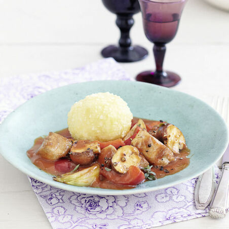 Kartoffelklöße »halb und halb« Kartoffelklöße »halb und halb«