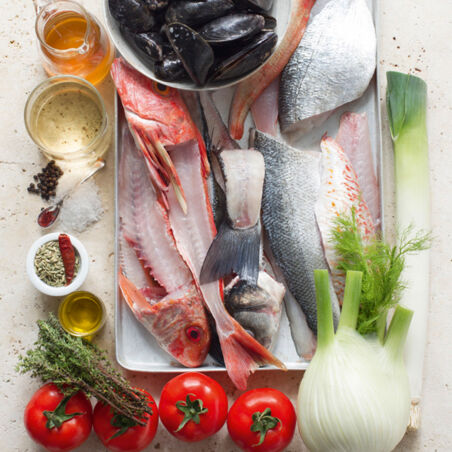 Mediterrane Fischsuppe Mediterrane Fischsuppe