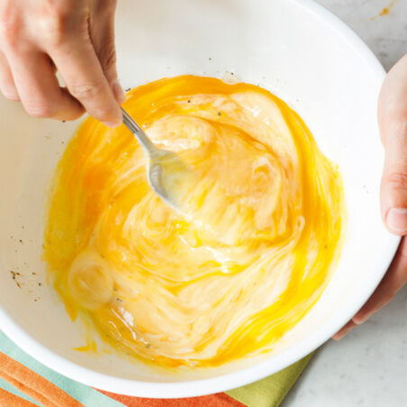 Rührei mit Schnittlauch