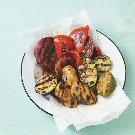 Grillgemüse mit Limetten Grillgemüse mit Limetten