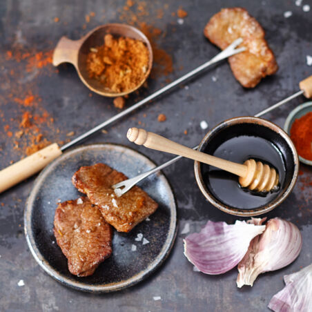 Scharfes Lammfondue Scharfes Lammfondue