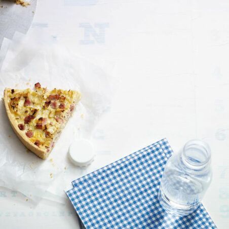 Sauerkraut-Kasseler-Quiche Sauerkraut-Kasseler-Quiche