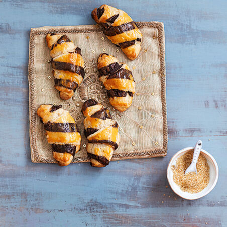 Streifenhörnchen mit zweierlei Mürbeteig Streifenhörnchen mit zweierlei Mürbeteig