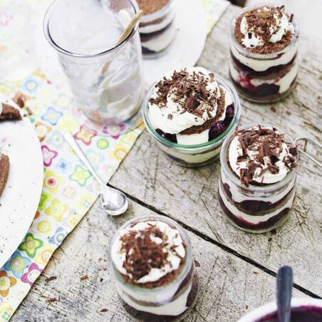 Schwarzwälder Kirsch aus dem Glas Schwarzwälder Kirsch aus dem Glas