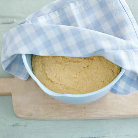 Der Saftige: glutenfreier Hefeteig Der Saftige: glutenfreier Hefeteig