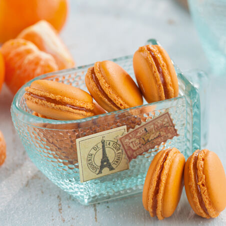 Mandarinen-Macarons Mandarinen-Macarons
