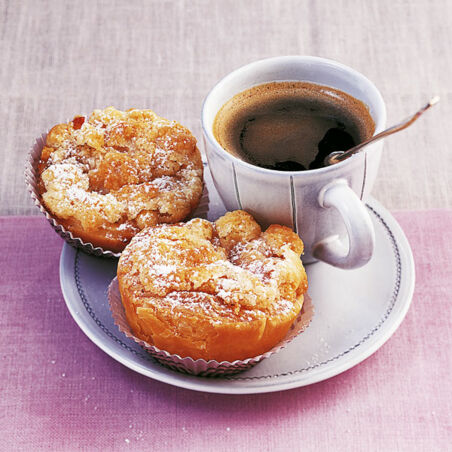 Birnen-Crumble-Muffins