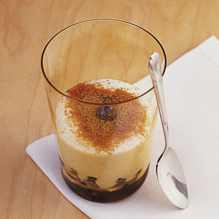 Joghurtcreme mit Heidelbeeren Joghurtcreme mit Heidelbeeren