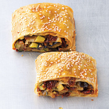 Auberginenstrudel Auberginenstrudel