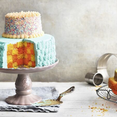 Bunte Karotorte Bunte Karotorte