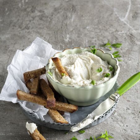 Macadamia-Streichkäse Macadamia-Streichkäse