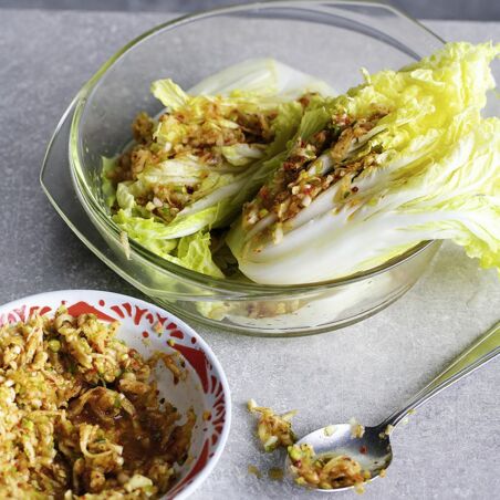 Kimchi aus Chinakohl Kimchi aus Chinakohl