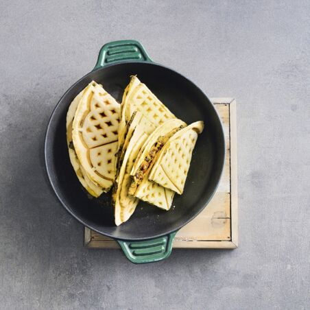 Waffel-Quesadillas Waffel-Quesadillas